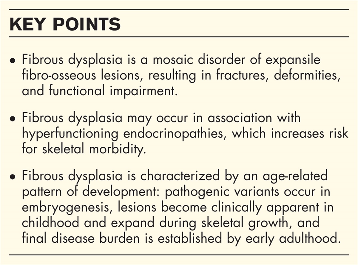 Fibrous dysplasia in children and its management