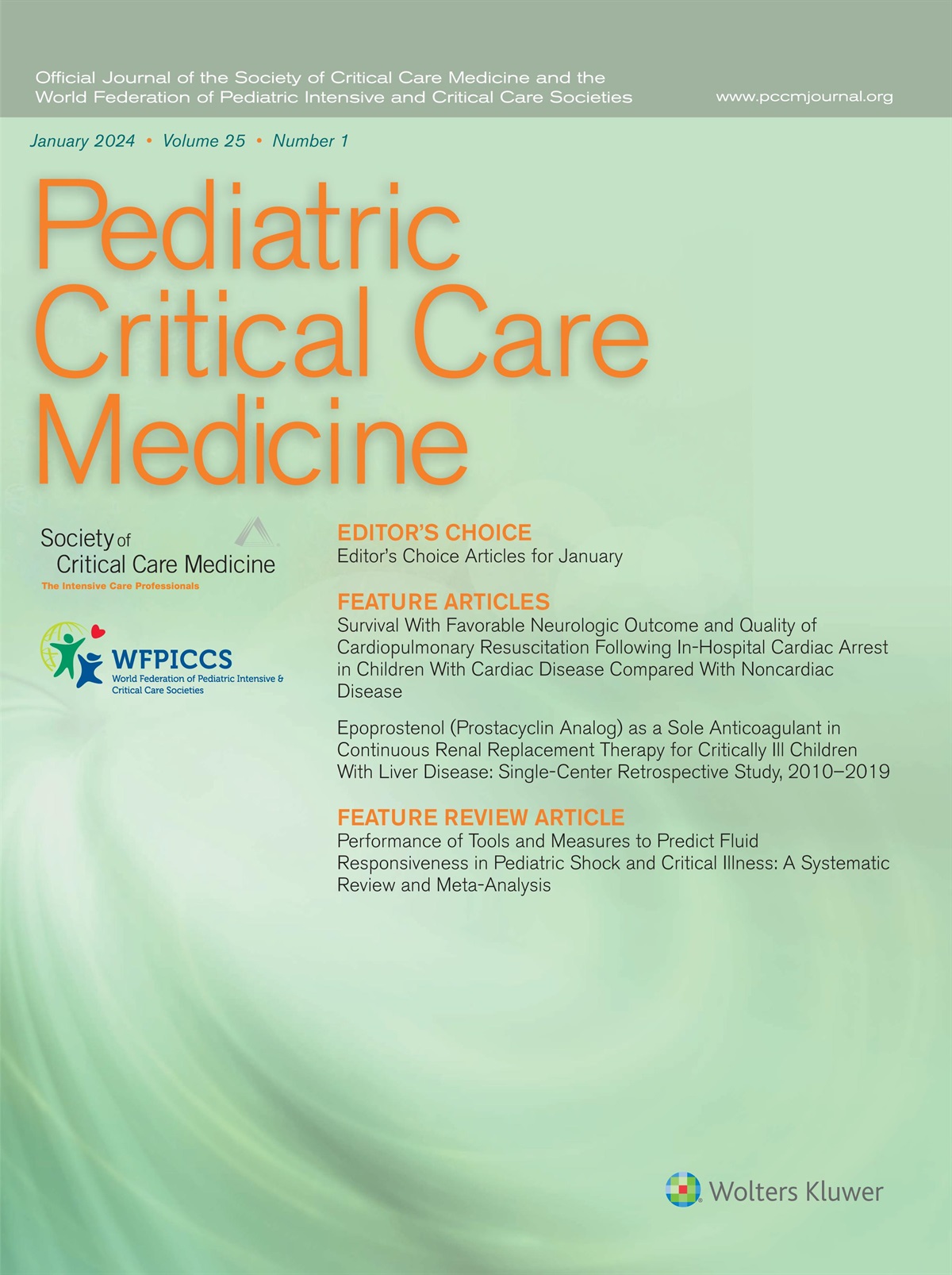 Predicting Fluid Responsiveness in Critically Ill Children: So Many Tools and So Few Answers*