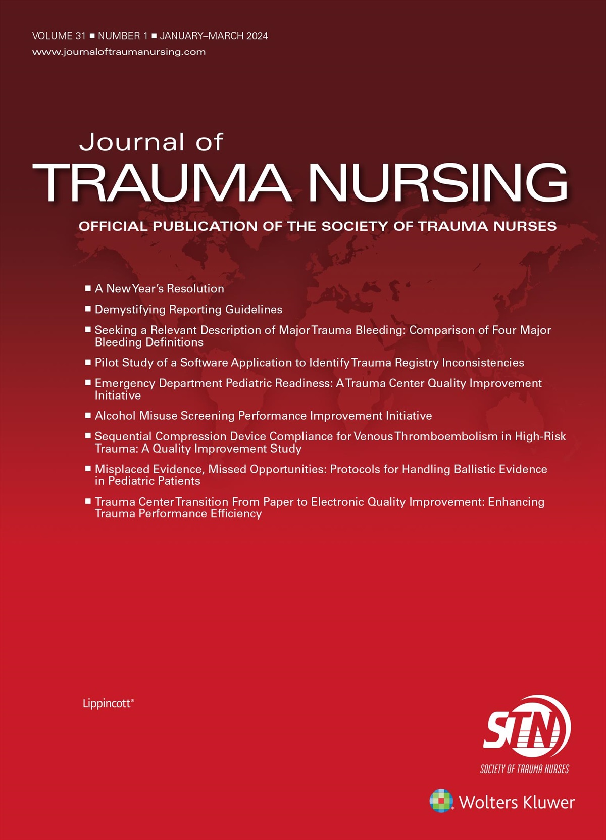 Seeking a Relevant Description of Major Trauma Bleeding: Comparison of Four Major Bleeding Definitions
