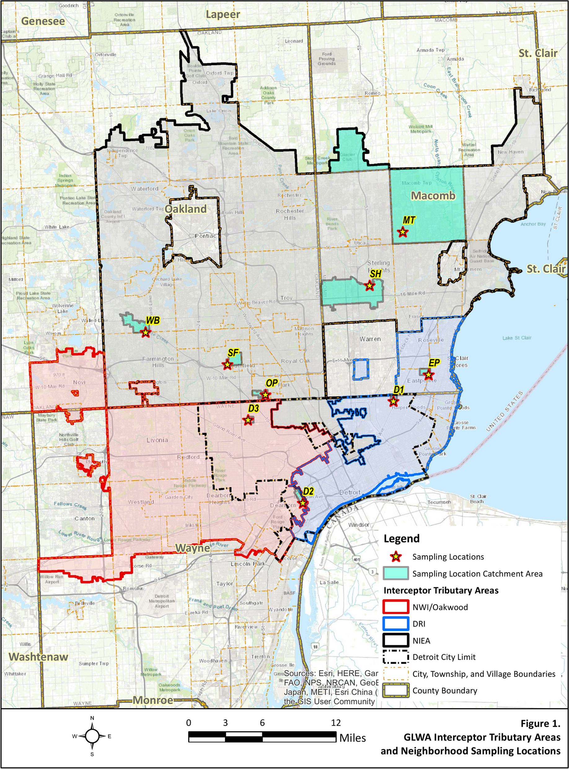 A broad wastewater screening and clinical data surveillance for virus-related diseases in the metropolitan Detroit area in Michigan