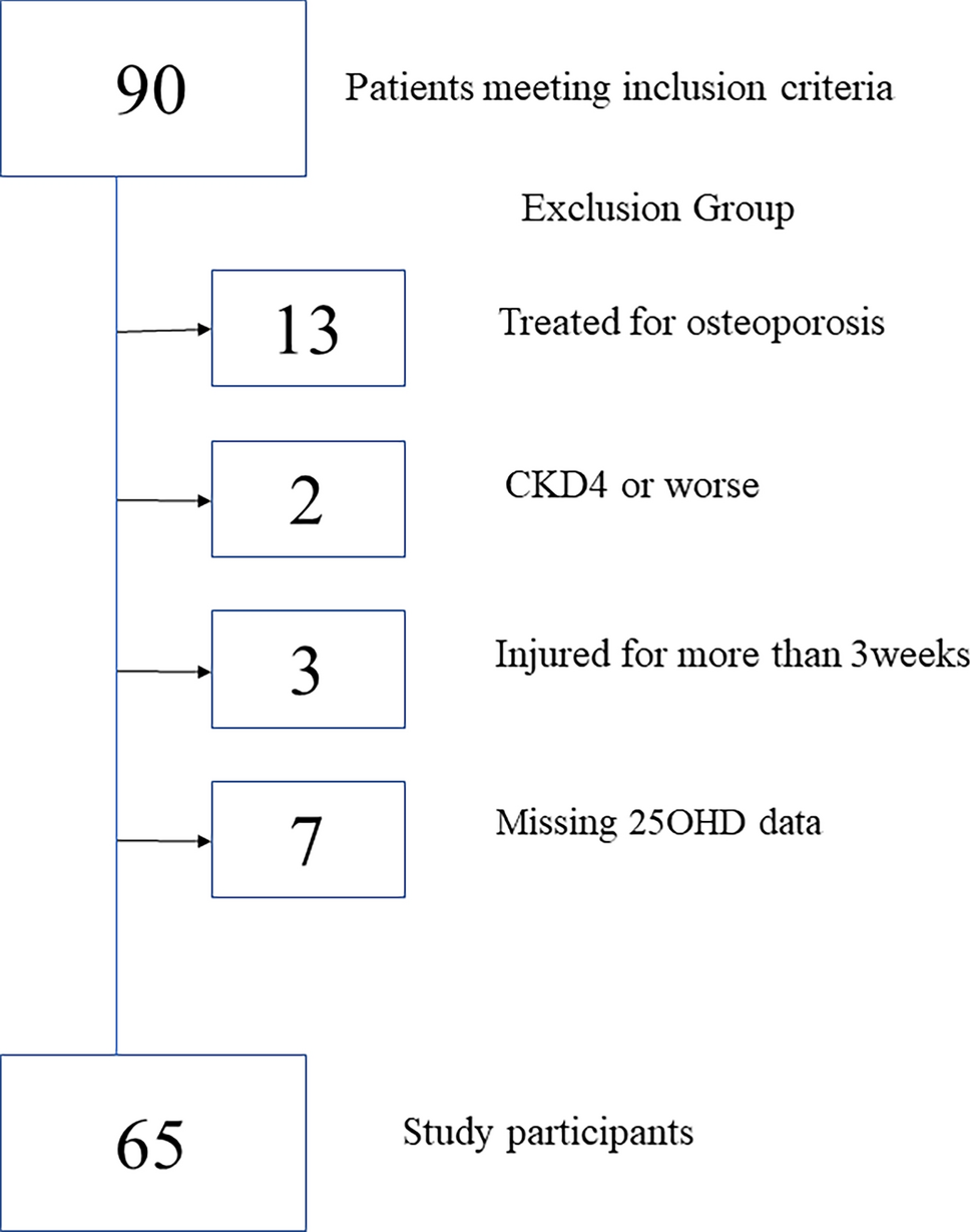 Histomorphometric analysis of patients with femoral neck fracture and 25-hydroxyvitamin D deficiency: a cross-sectional study