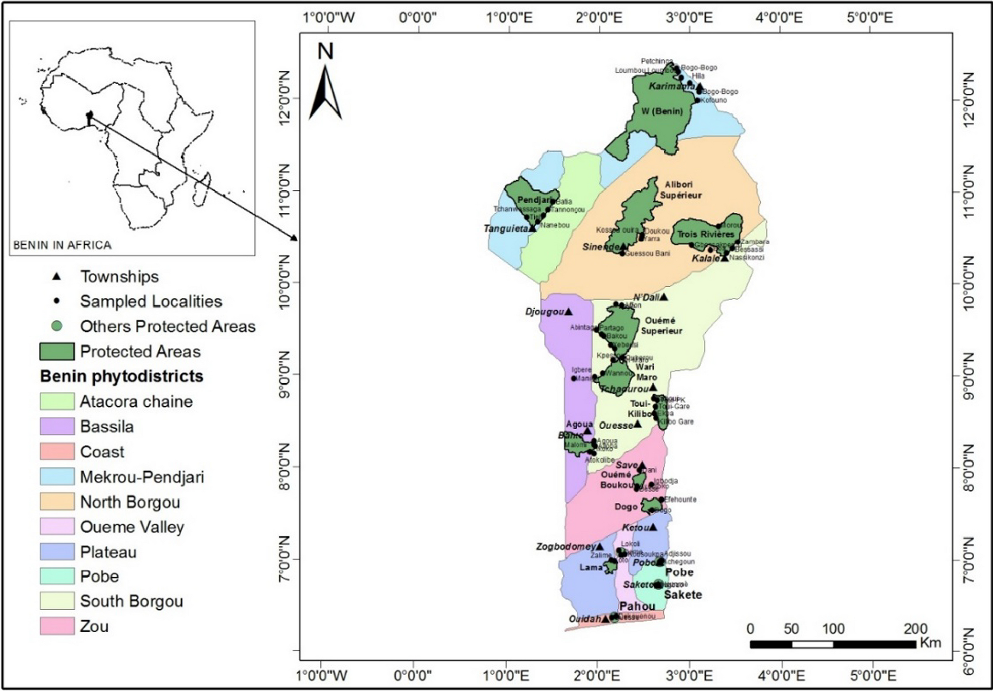 How do plant demographic and ecological traits combined with social dynamics and human traits affect woody plant selection for medicinal uses in Benin (West Africa)?