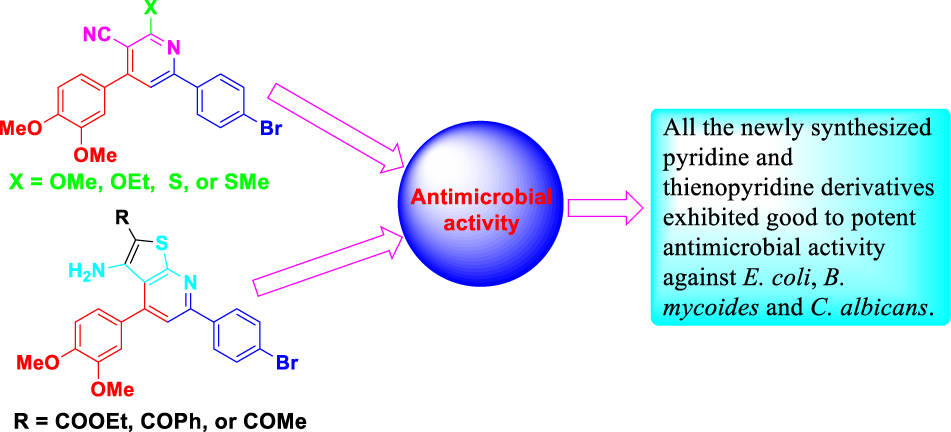 Novel biologically active pyridine derivatives: Synthesis, structure characterization, in vitro antimicrobial evaluation and structure-activity relationship