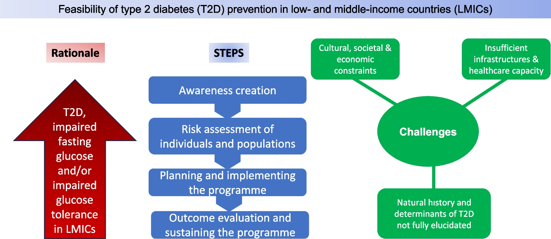 Feasibility of prevention of type 2 diabetes in low- and middle-income countries