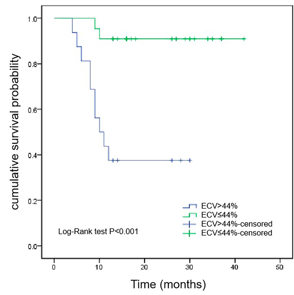 Prognostic value of native T1 and extracellular volume in patients with immunoglubin light-chain amyloidosis