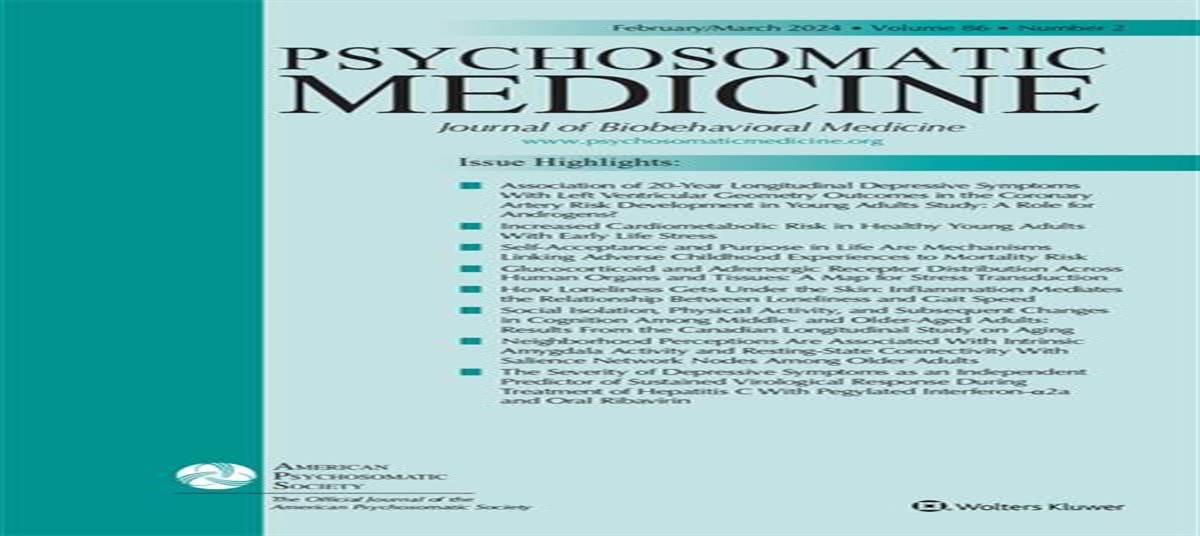 Article Summaries for February–March 2024 Psychosomatic Medicine, Volume 86, Issue 2