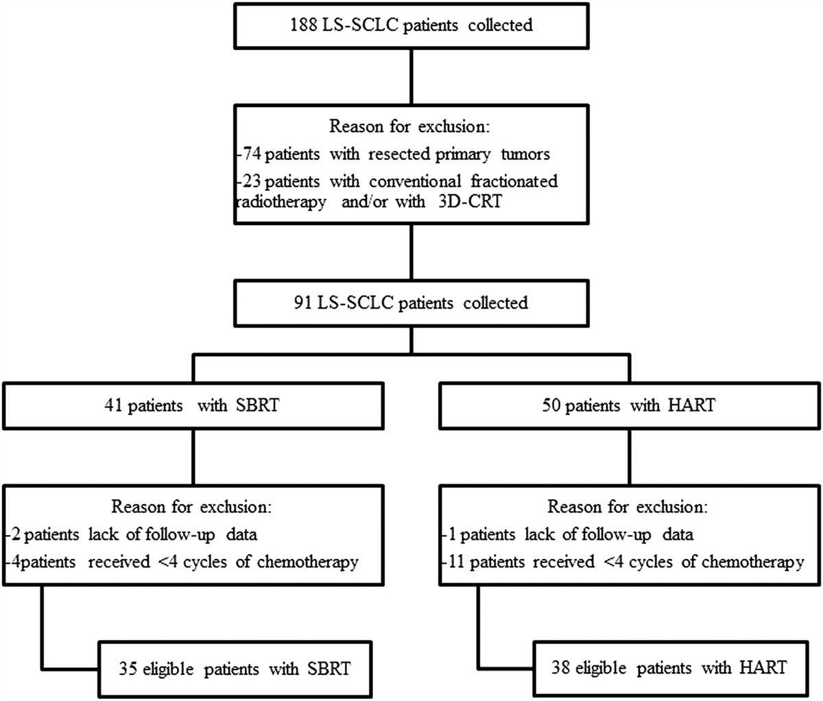 Hyperfractionated Accelerated Radiotherapy Versus Stereotactic Body Radiotherapy in the Treatment of Limited-Stage Small Cell Lung Cancer: A Matched-Pair Analysis