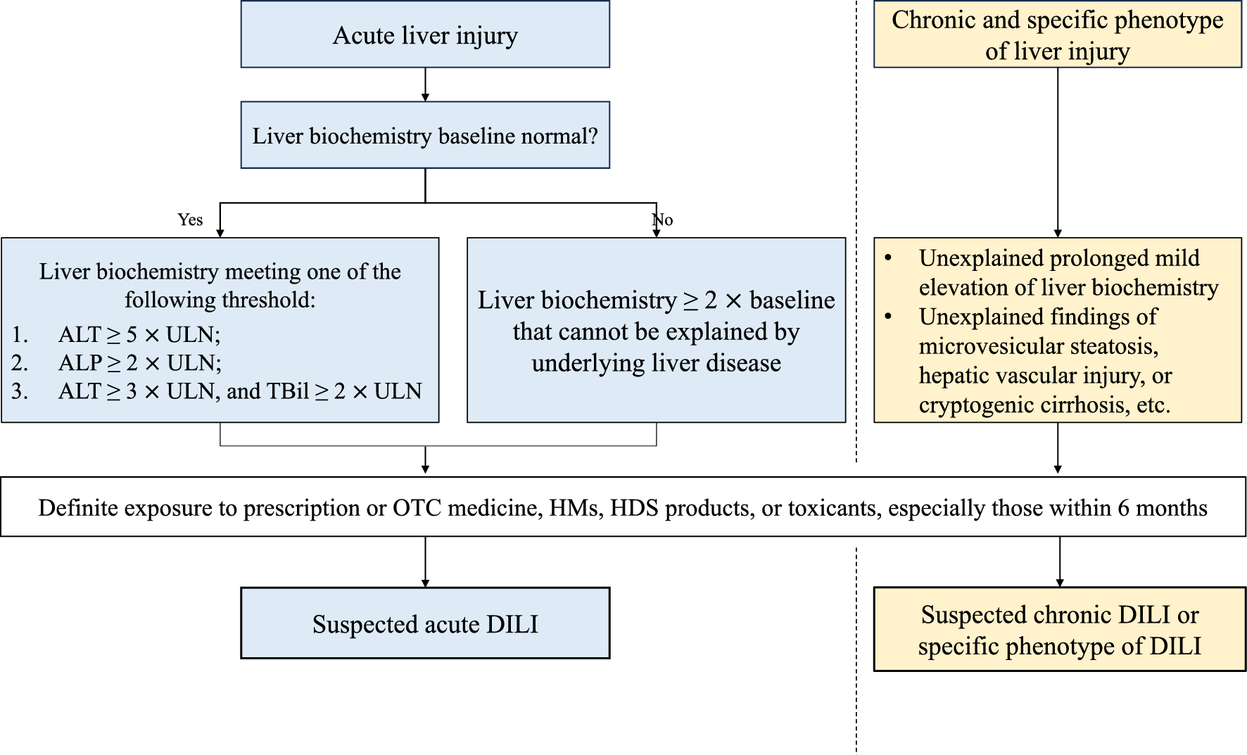 Chinese guideline for the diagnosis and treatment of drug-induced liver injury: an update