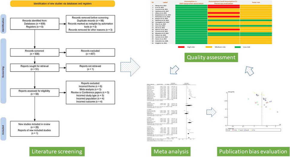 Causal association between lipoproteins and risk of coronary artery disease—a systematic review and meta-analysis of Mendelian randomization studies