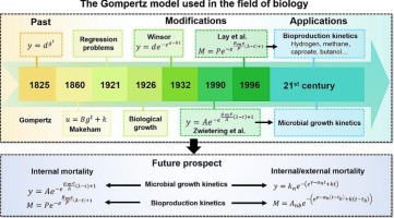 The Gompertz model and its applications in microbial growth and bioproduction kinetics: Past, present and future