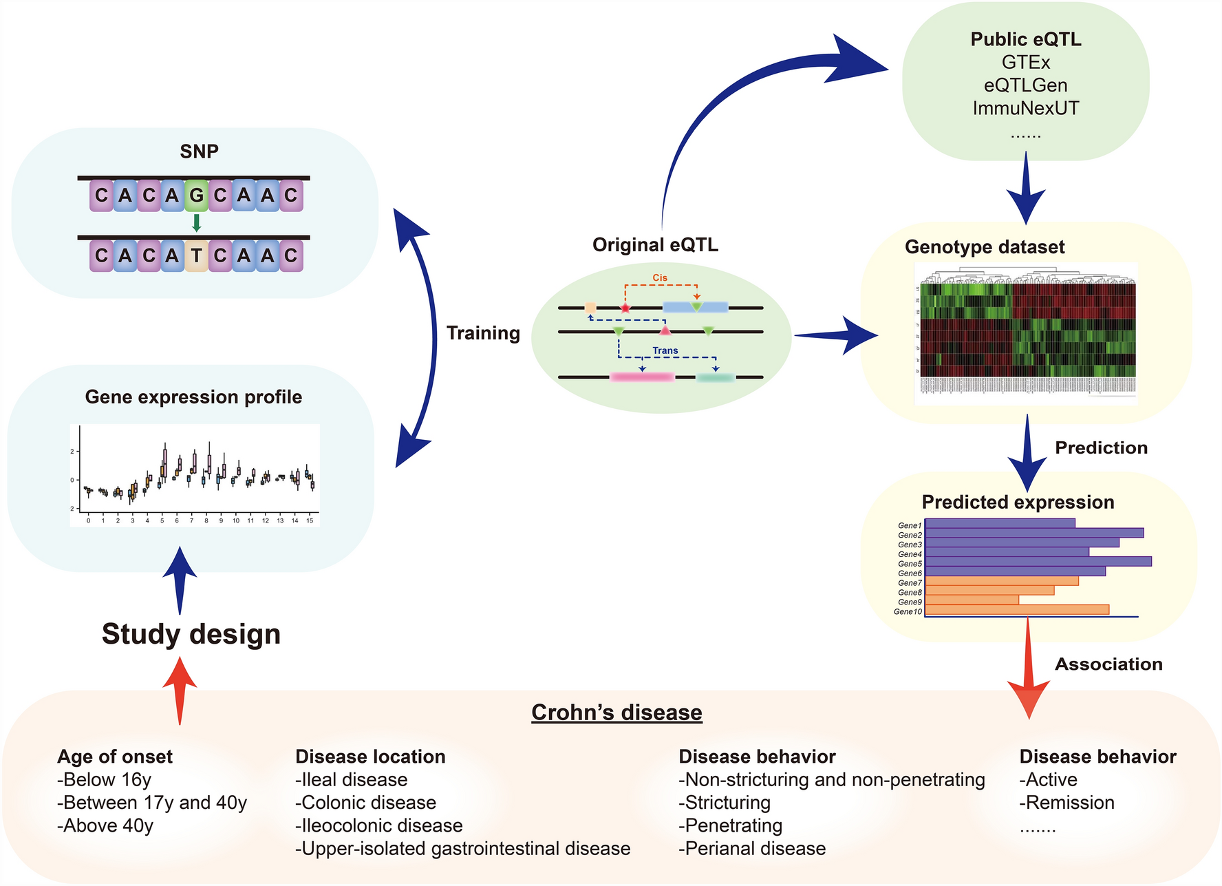 Transcriptome-wide association studies associated with Crohn’s disease: challenges and perspectives