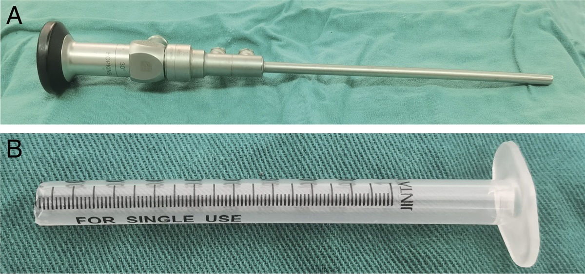 Endoscopic Approach With an Innovative Mini-Trocar for Forehead Osteoma Excision