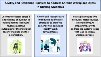 Civility and resilience practices to address chronic workplace stress in nursing academia