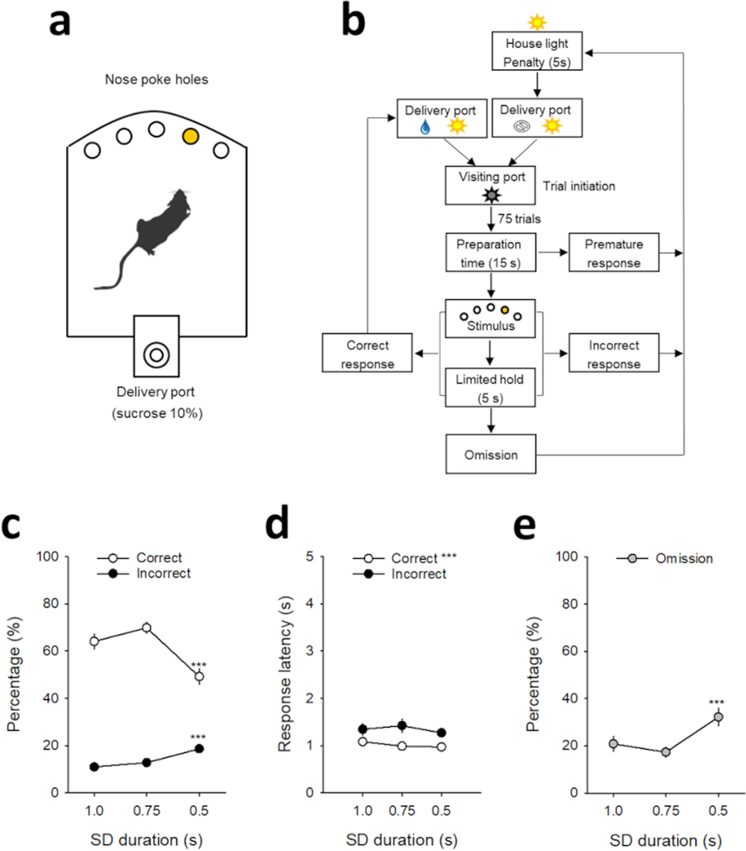 Knowledge by omission: the significance of omissions in the 5-choice serial reaction time task