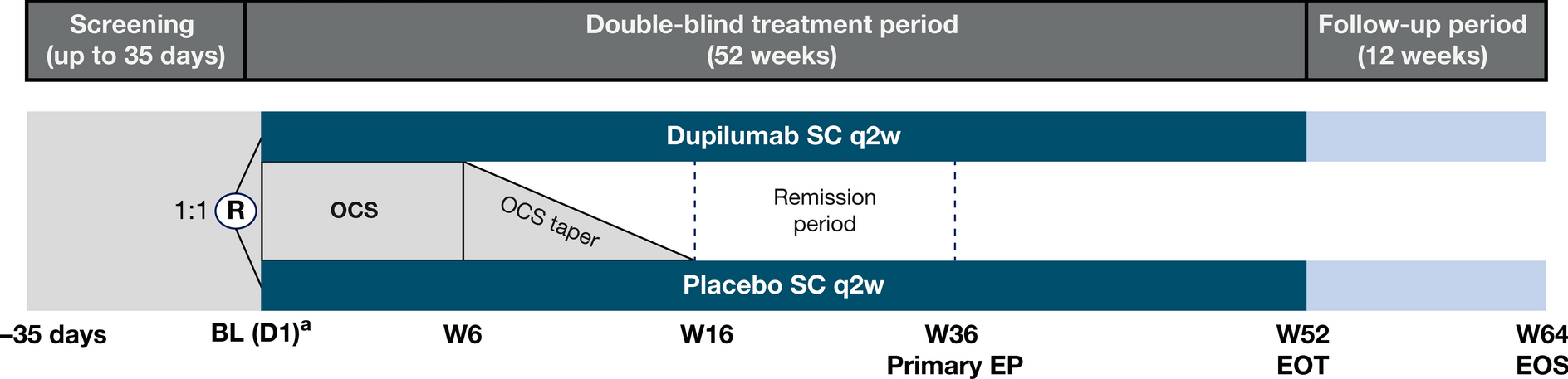 Study Design of a Phase 2/3 Randomized Controlled Trial of Dupilumab in Adults with Bullous Pemphigoid: LIBERTY-BP ADEPT