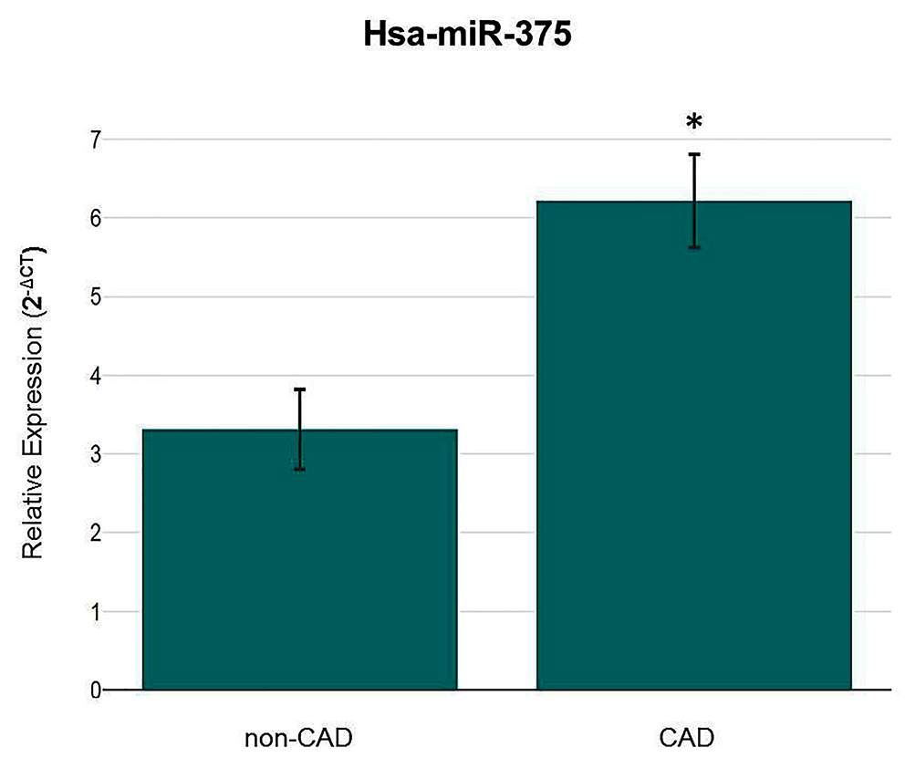 Altered expression of miR-375 and miR-541 in type 2 diabetes patients with and without coronary artery disease (CAD): the potential of miR-375 as a CAD biomarker
