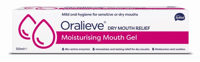 Moisturising mouth gel on prescription