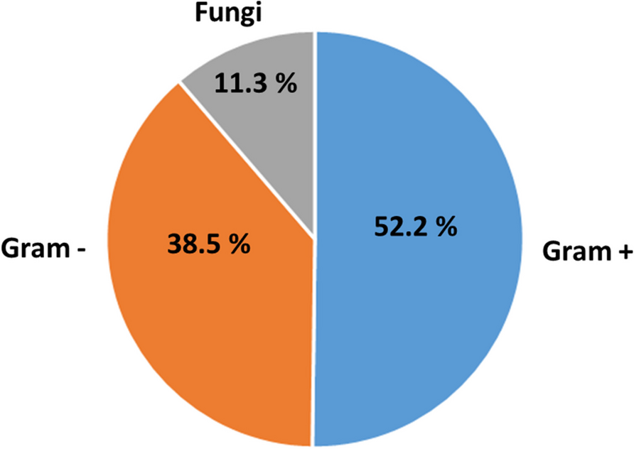 The microbial spectrum and antimicrobial resistance pattern in pediatric cancer patients with febrile neutropenia at King Abdullah University Hospital, Jordan