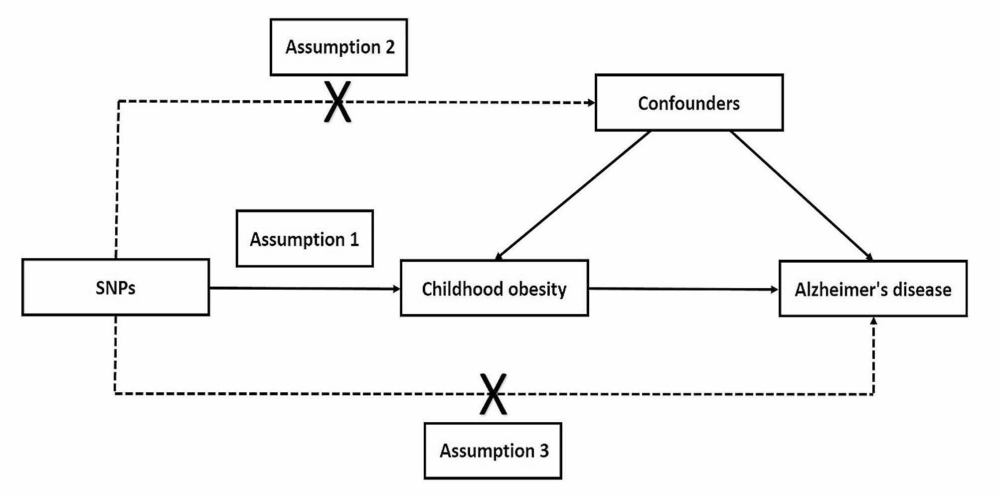 Childhood obesity and risk of Alzheimer’s disease: a Mendelian randomization study