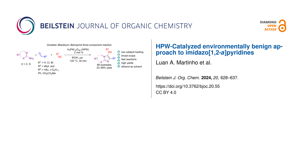 HPW-Catalyzed environmentally benign approach to imidazo[1,2-a]pyridines