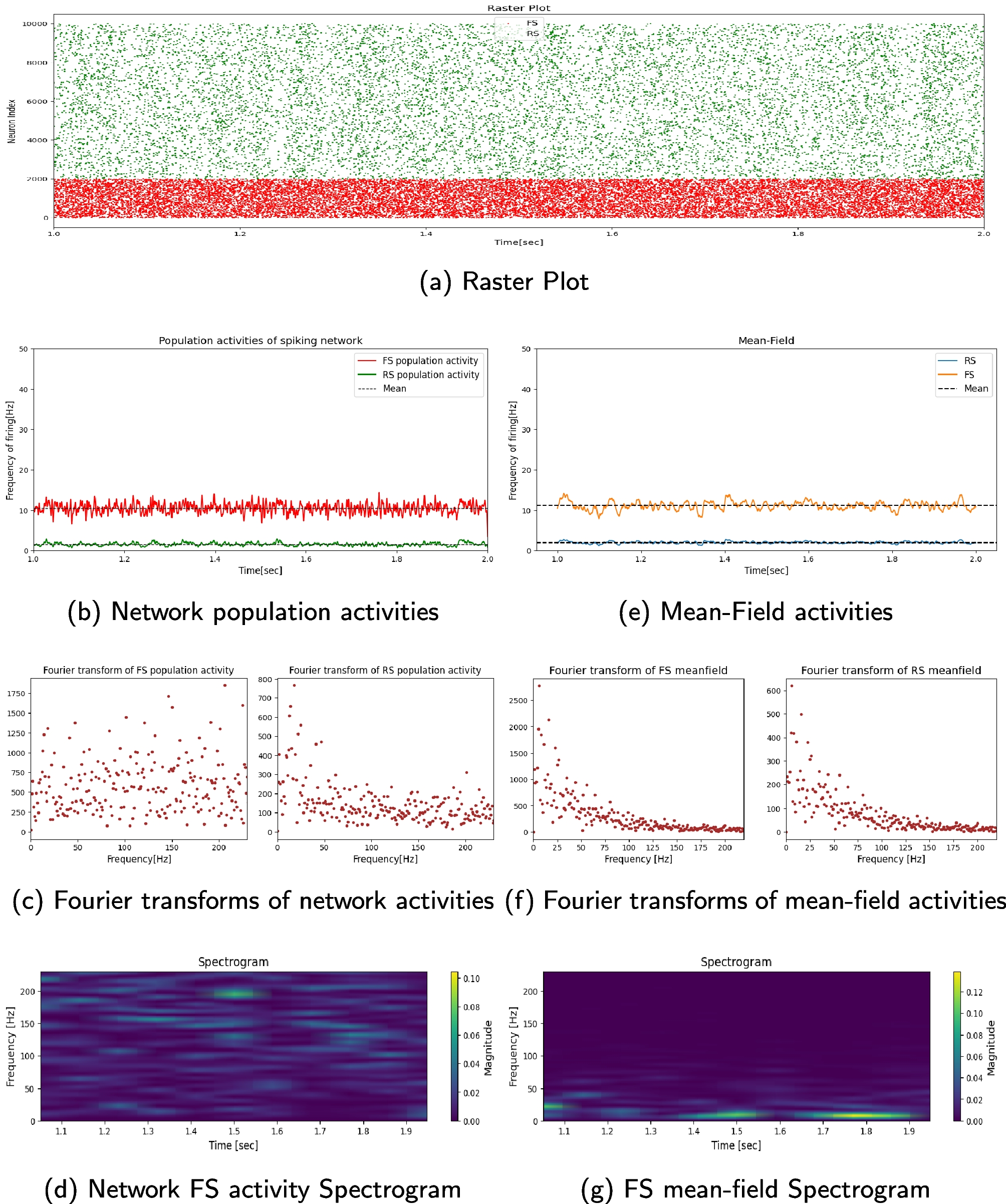 A mean-field model of gamma-frequency oscillations in networks of excitatory and inhibitory neurons