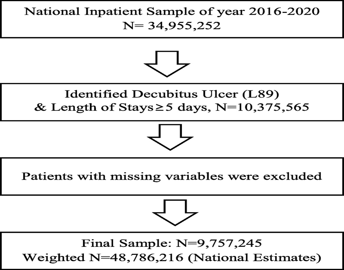Vulnerability to Decubitus Ulcers and Their Association With Healthcare Utilization: Evidence From Nationwide Inpatient Sample Dataset From 2016 to 2020 in US Hospitals