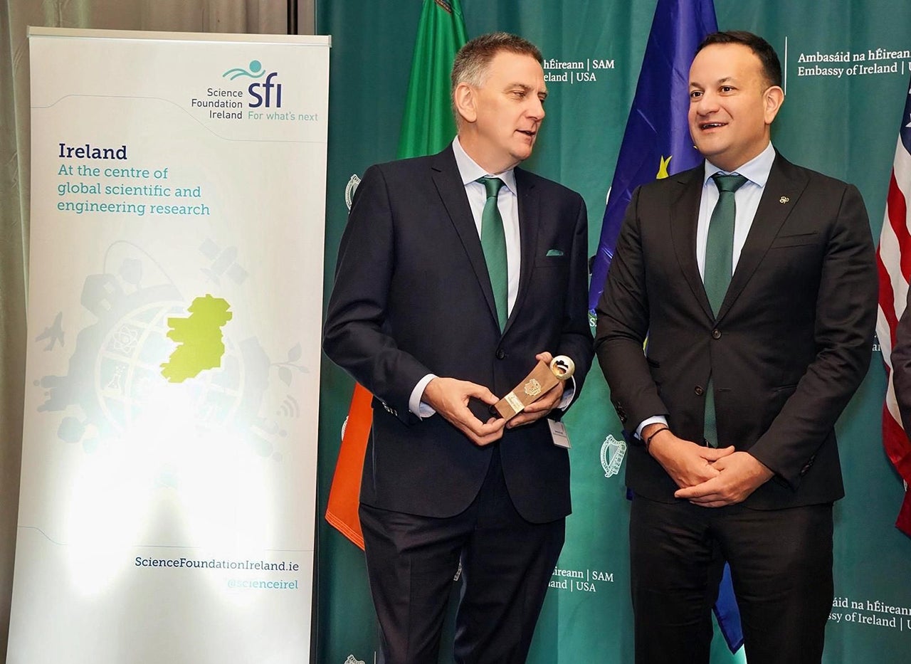 UCR computer scientist honored by Ireland’s head of state