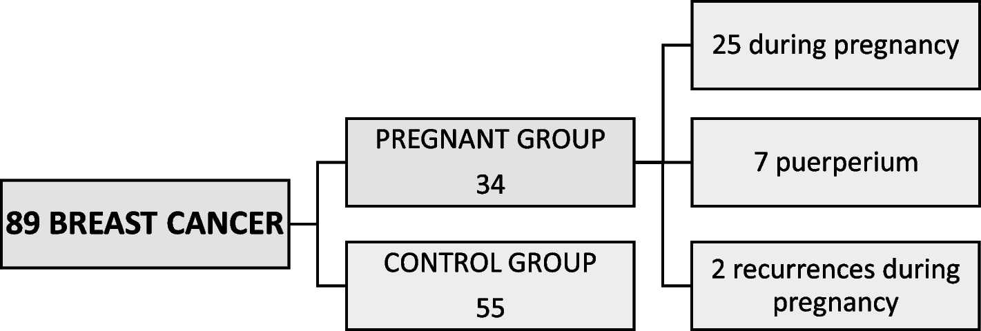 Survival in pregnancy-associated breast cancer patients compared to non-pregnant controls