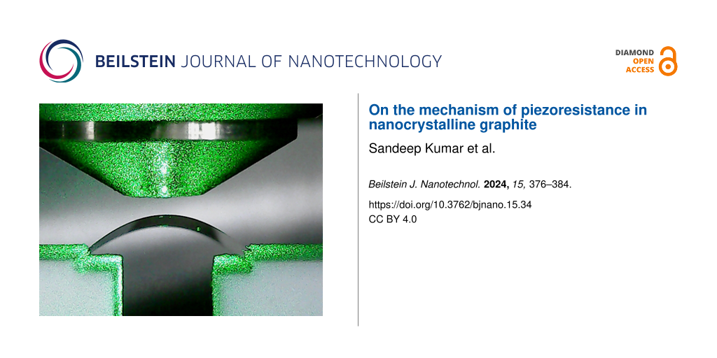 On the mechanism of piezoresistance in nanocrystalline graphite