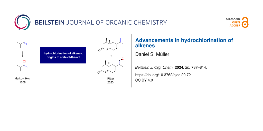 Advancements in hydrochlorination of alkenes