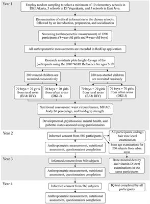 Understanding the pubertal, psychosocial, and cognitive developmental trajectories of stunted and non-stunted adolescents: protocol of a multi-site Indonesian cohort study