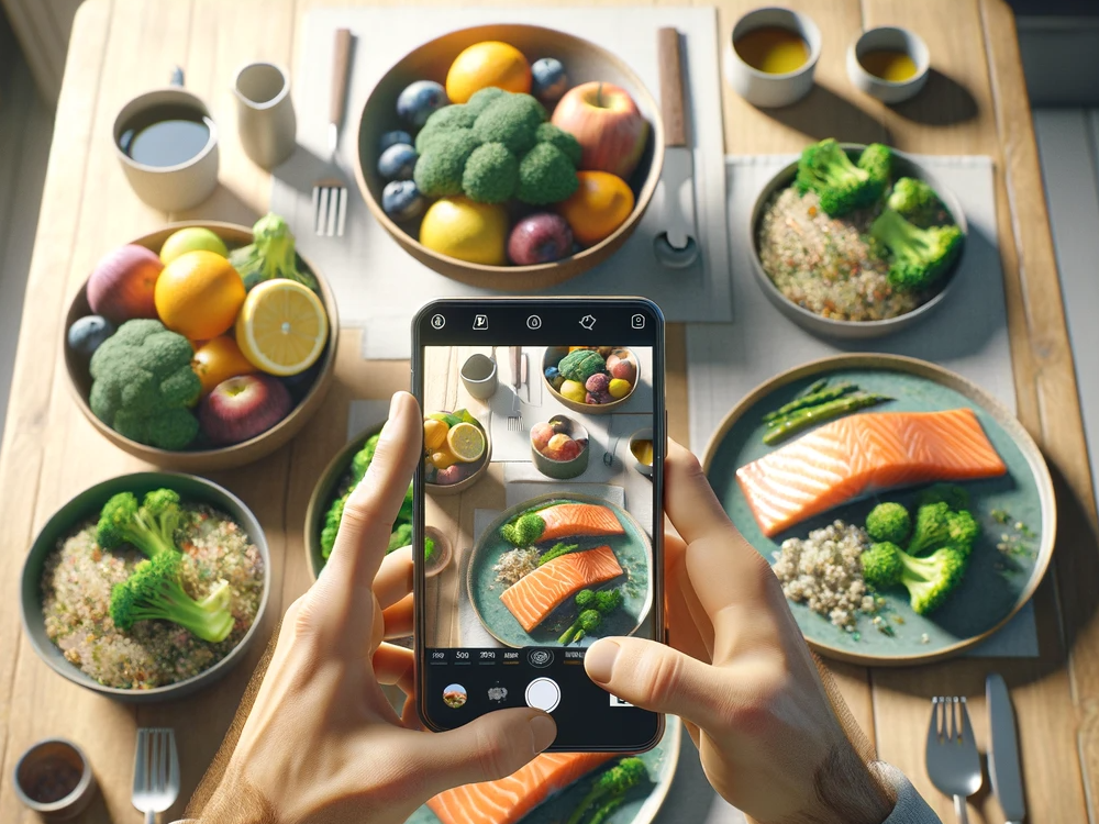 Tailored Prompting to Improve Adherence to Image-Based Dietary Assessment: Mixed Methods Study