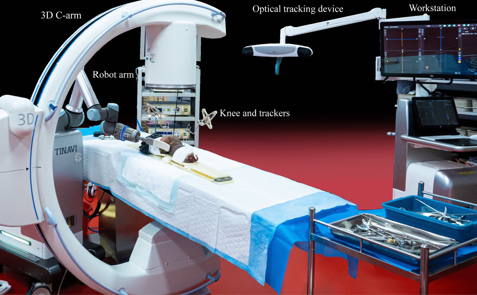 Robot-assisted anterior cruciate ligament reconstruction based on three-dimensional images