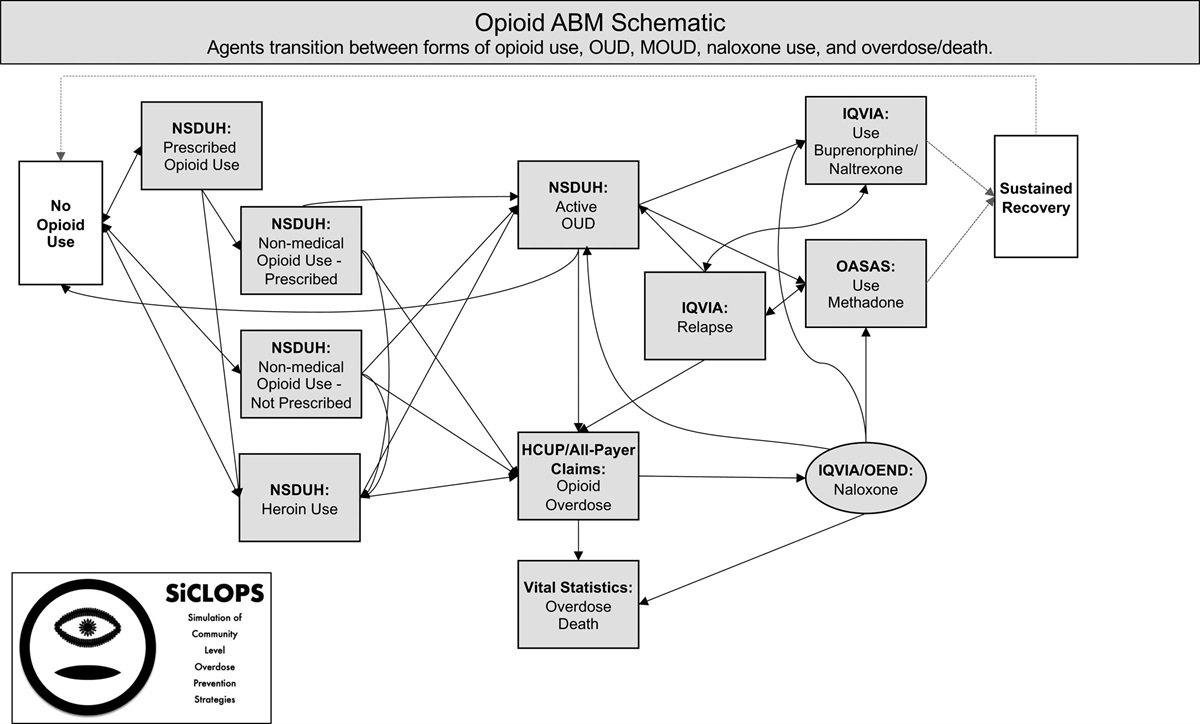 Simulating the Simultaneous Impact of Medication for Opioid Use Disorder and Naloxone on Opioid Overdose Death in Eight New York Counties