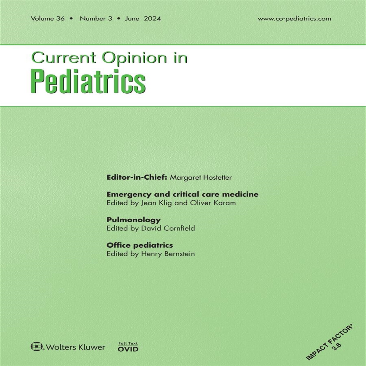 Pediatric pulmonology: progress at the intersection of medicine and discovery