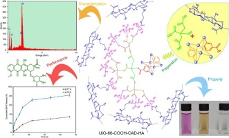 Hyaluronic acid functionalized citric acid dendrimer/UiO-66-COOH as a stable and biocompatible platform for daunorubicin delivery