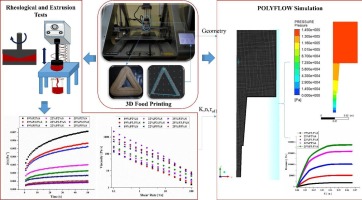 3D printing of rice starch incorporated peanut protein isolate paste: Rheological characterization and simulation of flow properties