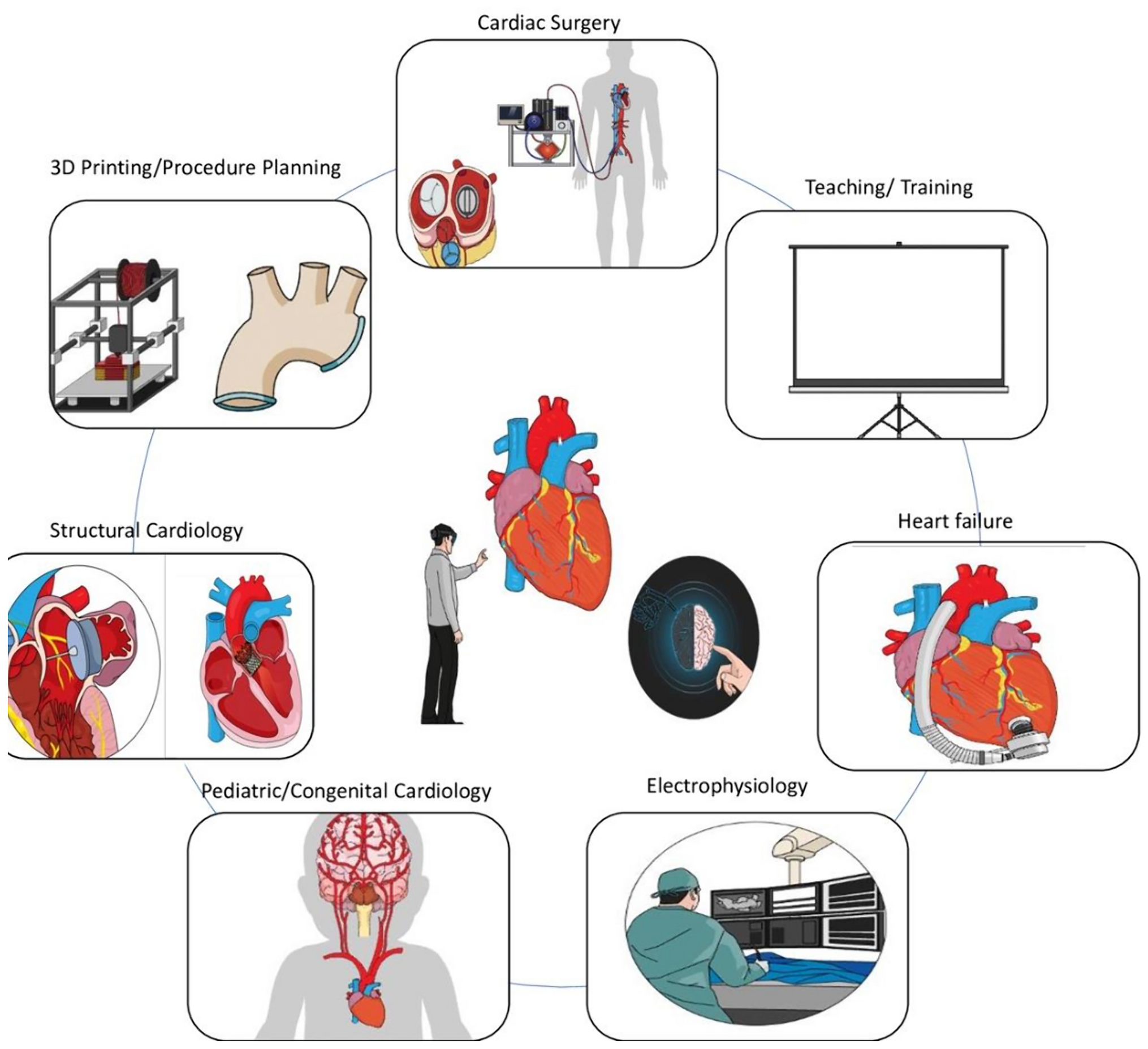 Use of Virtual Reality and 3D Models in Contemporary Practice of Cardiology