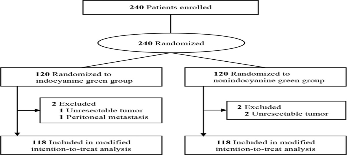 Assessment of Laparoscopic Indocyanine Green Tracer-guided Lymphadenectomy After Neoadjuvant Chemotherapy for Locally Advanced Gastric Cancer: A Randomized Controlled Trial
