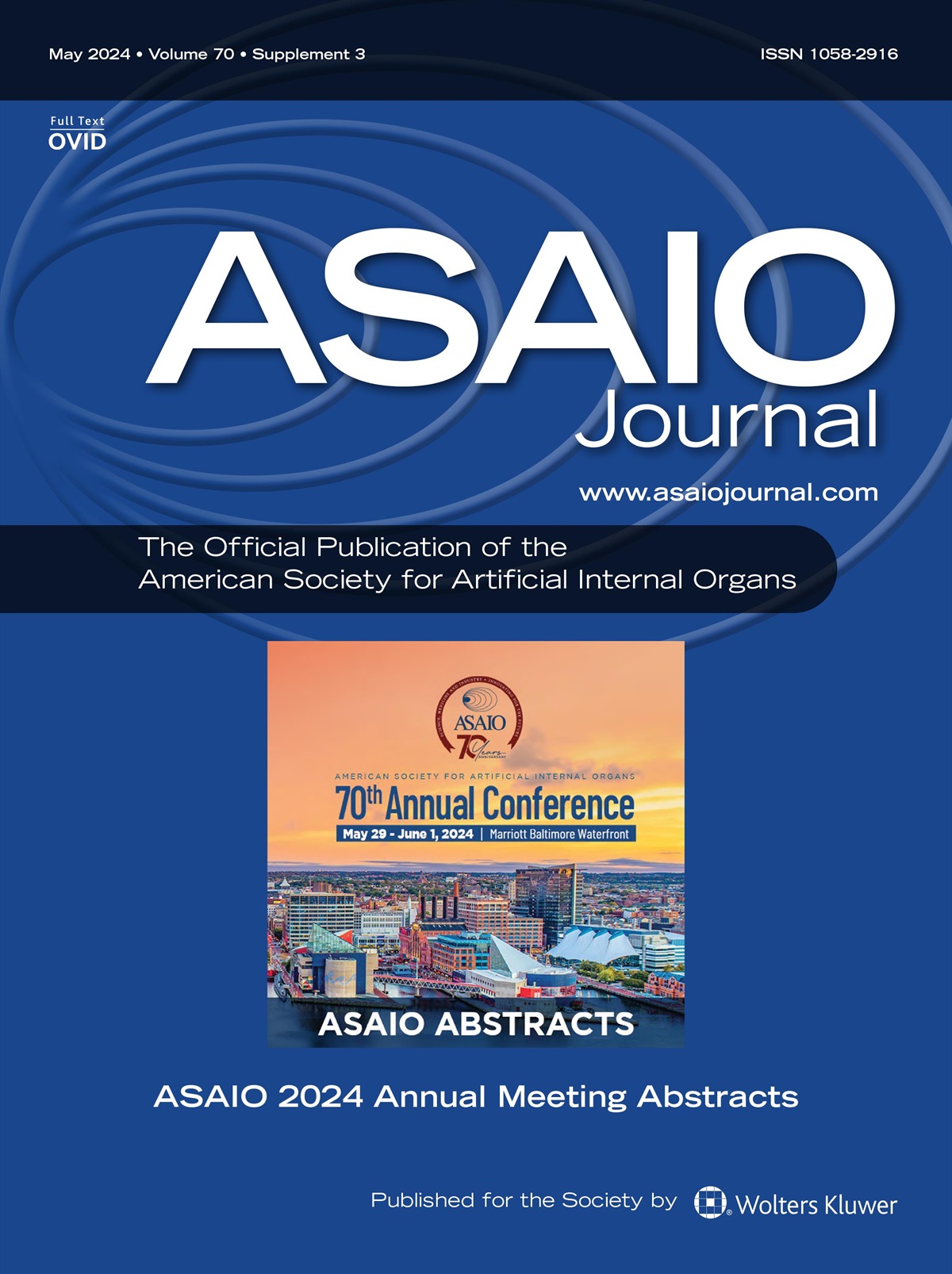 ASAIO 2024 70th Annual Meeting Abstracts