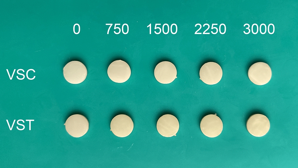 Investigating the impact of post-curing cycles on surface hardness and color stability in 3D printed resin crowns