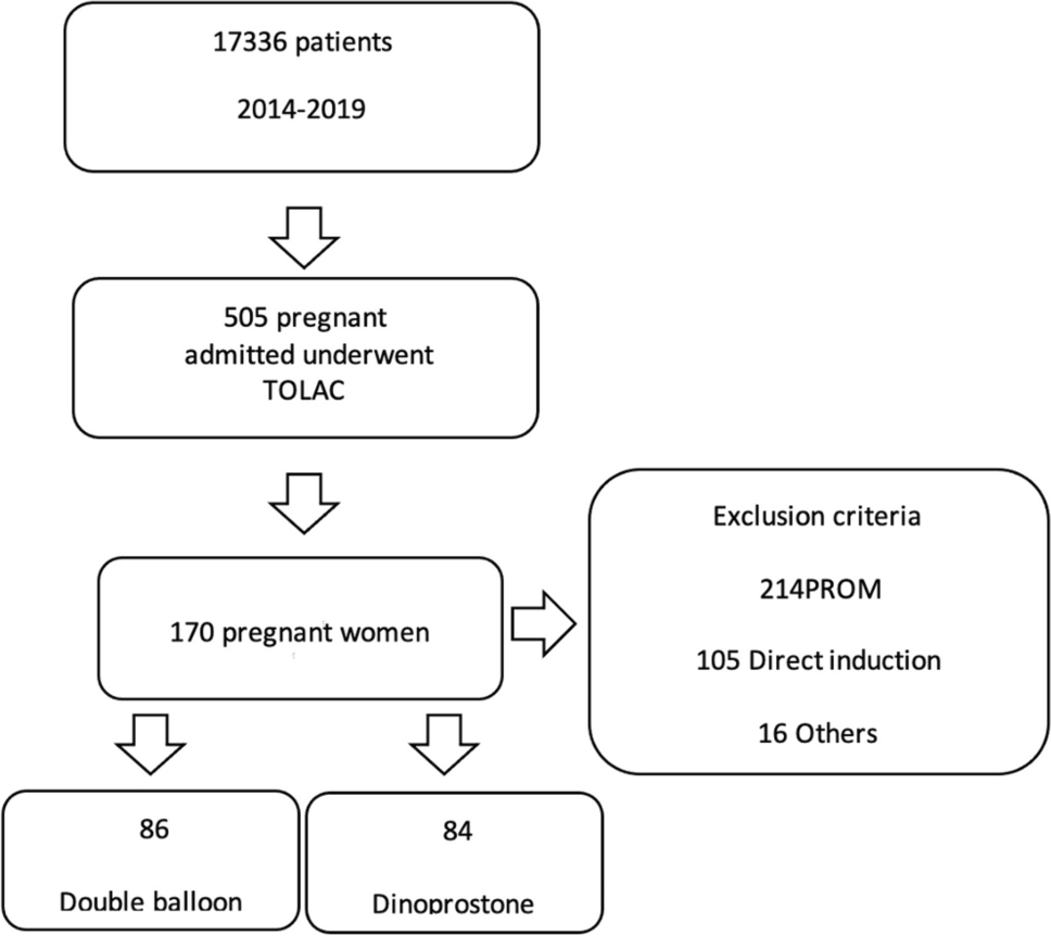 Effectiveness and Safety of the Double Intracervical Balloon vs Dinoprostone in Patients with Previous Cesarean Section