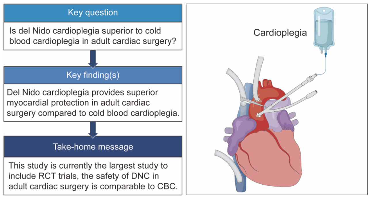 Del Nido cardioplegia versus cold blood cardioplegia in adult cardiac surgery: a meta-analysis of randomized clinical trials