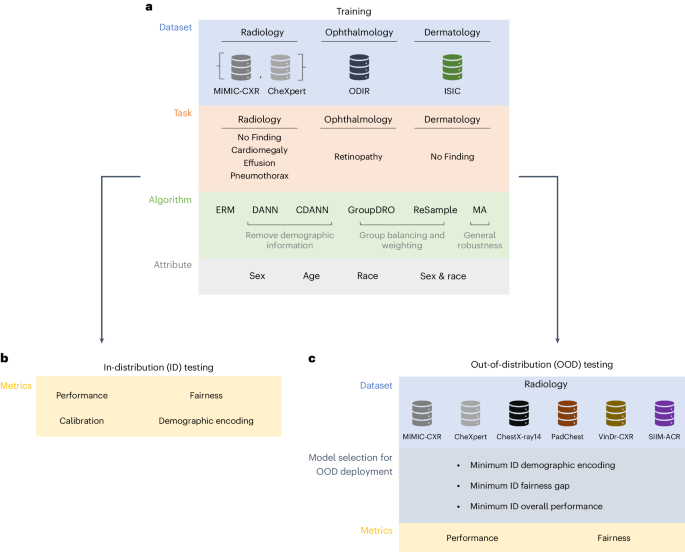 The limits of fair medical imaging AI in real-world generalization