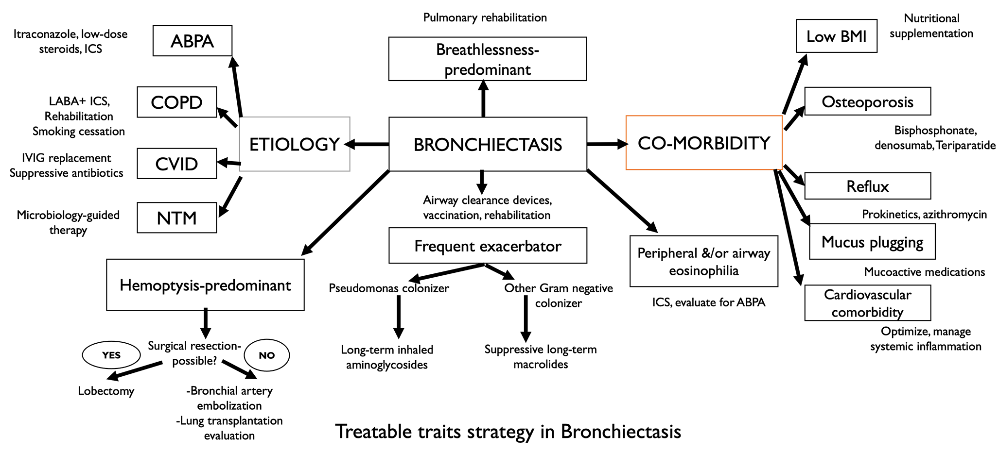 Reviews Evidence-Based Approach to Treatment and Prevention of Bronchiectasis