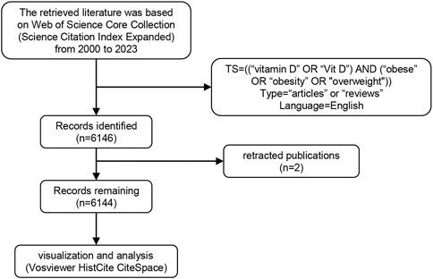 Bibliometric analysis of vitamin D and obesity research over the period 2000 to 2023