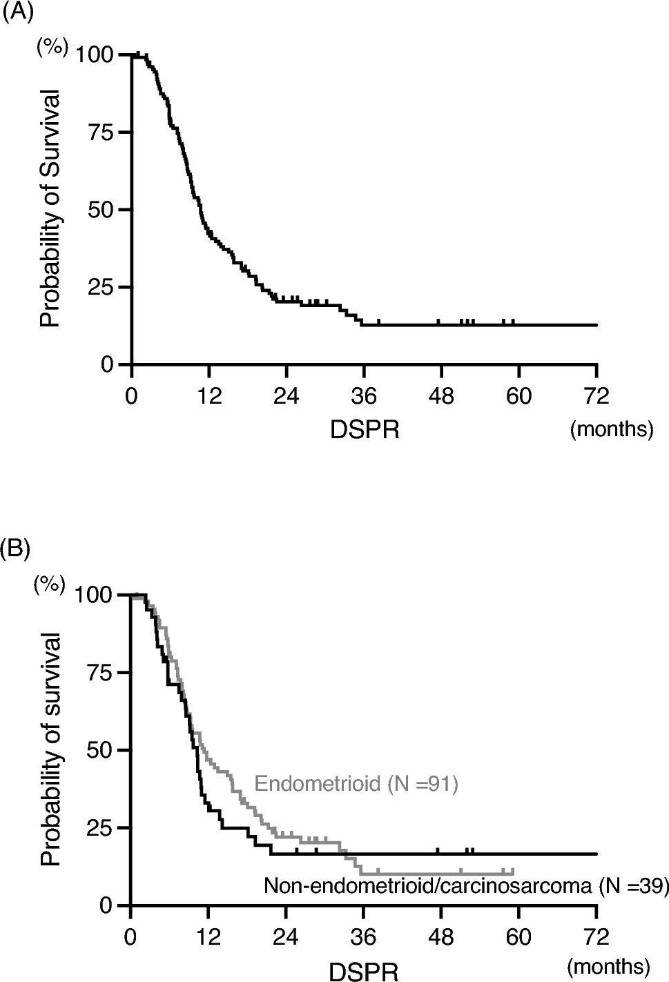 Re-administration of platinum-based chemotherapy for recurrent endometrial cancer: an ancillary analysis of the SGSG-012/GOTIC-004/Intergroup study