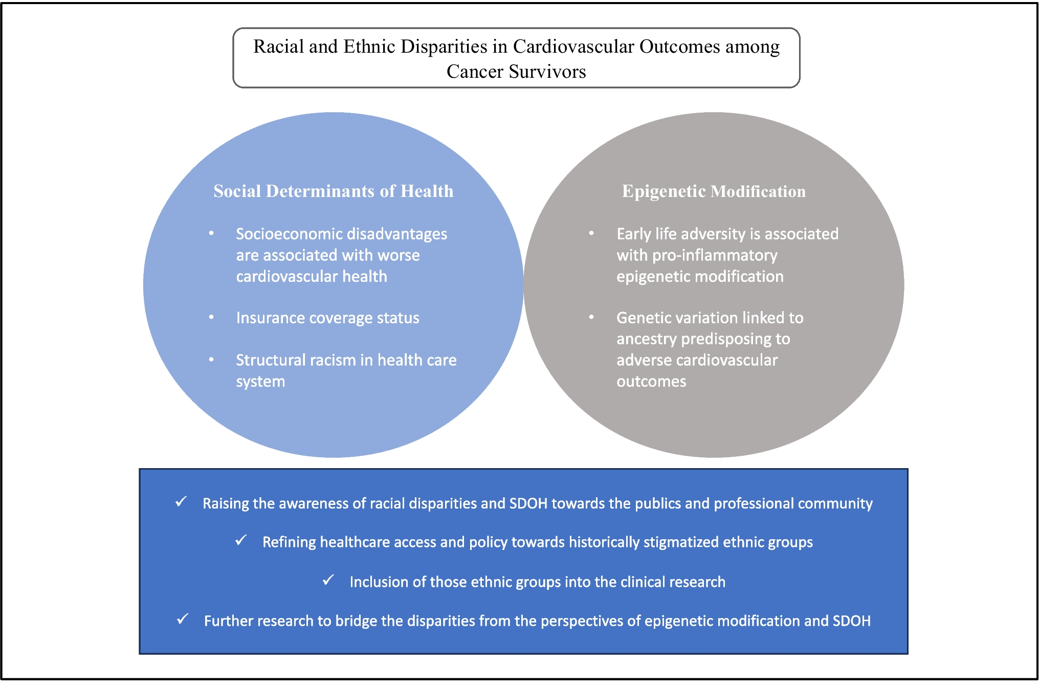 Reducing racial and ethnic disparities in cardiovascular outcomes among cancer survivors