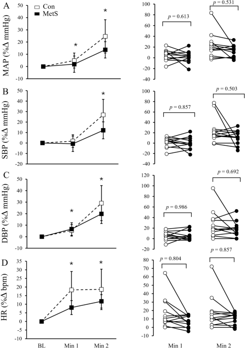 Hemodynamic responses to the cold pressor test in individuals with metabolic syndrome: a case-control study in a multiracial sample of adults
