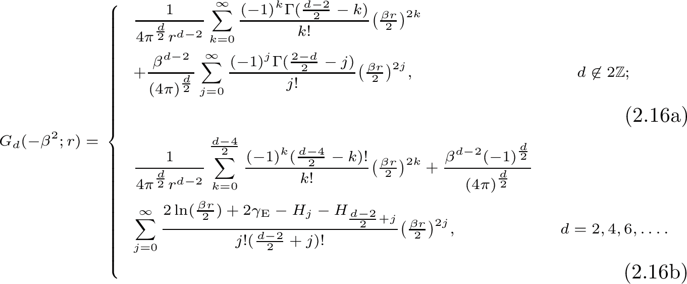 Point Potentials on Euclidean Space, Hyperbolic Space and Sphere in Any Dimension